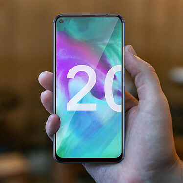 Acheter Avizar Film Écran Honor 20 et Huawei Nova 5T Verre Trempé 9H Transparent Contour noir