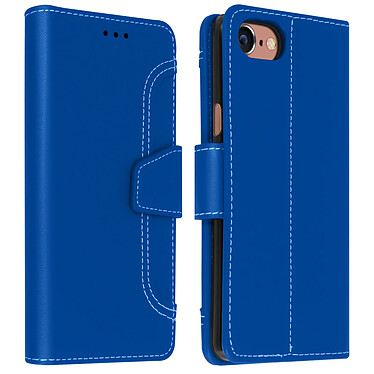 Avizar Housse pour iPhone SE 2022, 2020 et 8, 7, 6S, 6 avec Fonction Support  Bleu