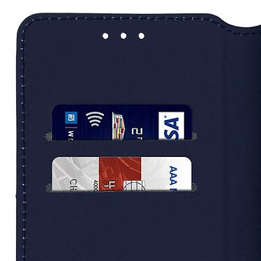 Avizar Housse Samsung Galaxy S10 Étui Folio Portefeuille Fonction Support - bleu nuit pas cher