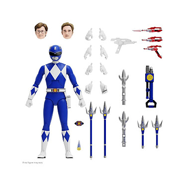 Mighty Morphin Power Rangers - Figurine Ultimates Blue Ranger 18 cm