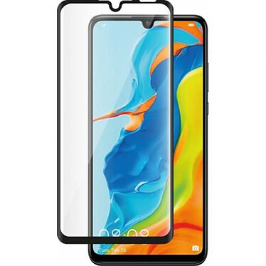 BigBen Connected Protège écran pour Huawei P30 Lite Anti-rayures en Verre Trempé 2.5D Noir transparent