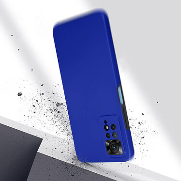 Avis Avizar Coque pour Xiaomi Redmi Note 11 Pro 5G Intégrale Arrière Rigide Transparent et Avant Souple  bleu