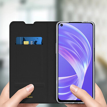 Avis Dux Ducis Housse pour Oppo A73 5G Étui Porte-carte Fonction Support Vidéo  Noir