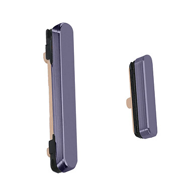 Clappio Bouton Power et Volume pour Samsung Galaxy S24 et S24 Plus Violet