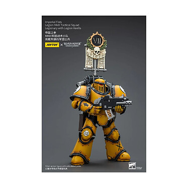 Warhammer The Horus Heresy - Figurine 1/18 Imperial Fists Legion MkIII Tactical Squad Legionary pas cher