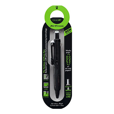 TOMBOW Stylo Bille Tout Terrain AirPress Pen entièrement noir