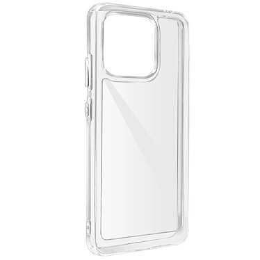 Avizar Coque Antichoc pour Xiaomi Redmi 12C Dos Rigide Bloc Caméra Surélevé Transparent