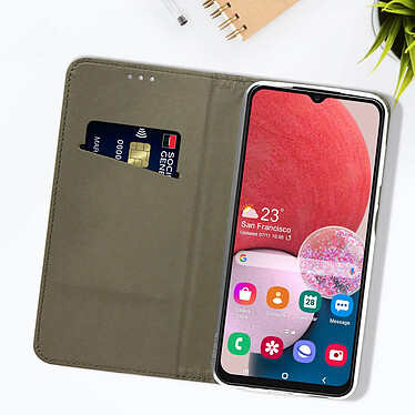 Avis Avizar Étui pour Samsung Galaxy A13 4G avec Clapet Porte-carte Fonction Support  bleu