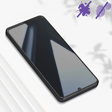 Avis Avizar Verre Trempé pour Realme Note 50 Dureté 9H Anti-rayures Biseauté  Contour Noir