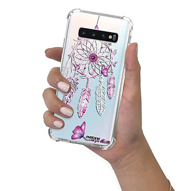 Evetane Coque Samsung Galaxy S10 Plus anti-choc souple angles renforcés transparente Motif Carpe diem pas cher