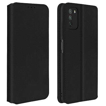 Avizar Housse Xiaomi Poco M3 Étui Folio Portefeuille Fonction Support noir