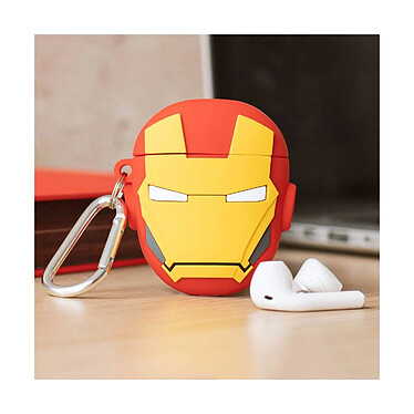 Marvel - Etui pour boîtier AirPods PowerSquad Iron Man pas cher