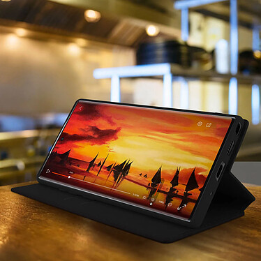 Acheter Avizar Etui folio Noir Stand Vidéo pour Samsung Galaxy Note 10