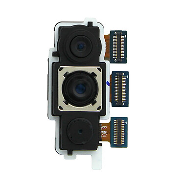 Clappio Caméra Arrière pour Samsung Galaxy A21s Module Capteur Photo Compatible et Nappe.