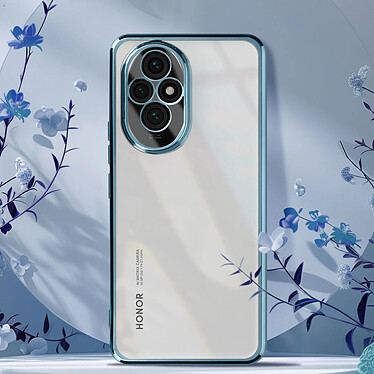 Avis Avizar Coque pour Honor 200 Motif Paillette Dégradé Silicone Caméra Protégée Bleu Clair