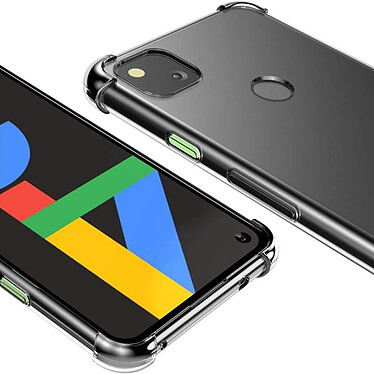 Avis Evetane Coque Google Pixel 4A Antichoc coins renforcés Silicone + 2 Vitres en verre trempé Protection écran