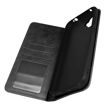 Avizar Étui pour Samsung Galaxy Xcover 6 Pro Clapet Portefeuille Fonction Support Vidéo  noir