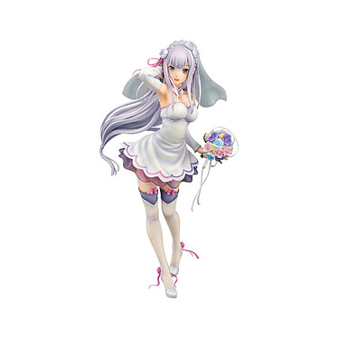 Re:ZERO -Starting Life in Another World- - Statuette 1/7 Emilia Wedding Ver. 25 cm