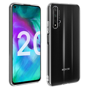 Avizar Coque Honor 20 et Huawei Nova 5T Silicone Résistant Ultra fine transparent