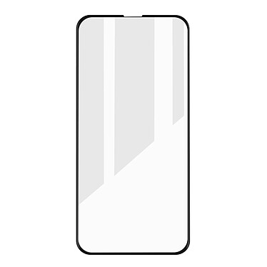 3mk Film pour iPhone 13 et 13 Pro Verre Trempé 9H Bords Renforcés Incurvés Hardglass Max  Noir