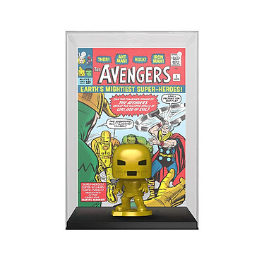 Marvel - Figurine POP! Comic Cover Avengers 1 9 cm