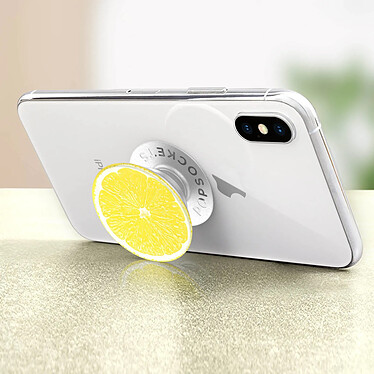 Acheter Popsockets PopGrip Smartphone design citron Maintient Support Vidéo