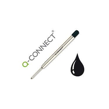 Q-CONNECT Recharge universellestylo-bille largeur moyenne coloris noir x 240