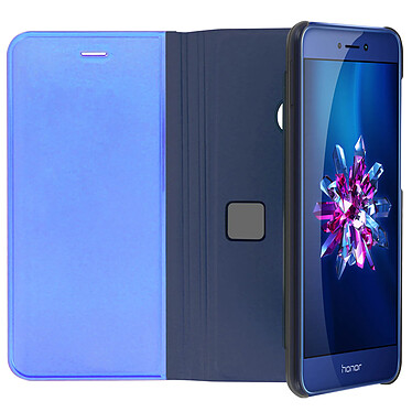 Acheter Avizar Étui Huawei P8 Lite 2017 et Honor 8 Lite Housse folio Miroir support Bleu