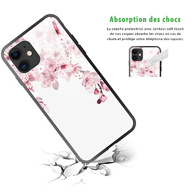 Avis Evetane Coque iPhone 11 Coque Soft Touch Glossy Cerisier Design