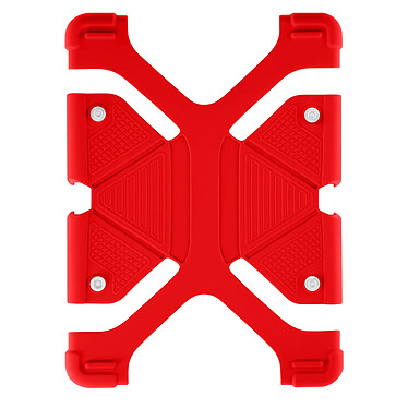 Avizar Coque antichocs pour tablette de 8,9'' à 12''  Design Rouge