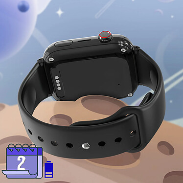 Acheter Forever Montre intelligente Wifi pour enfants avec GPS et appels 4G Look Me Noir