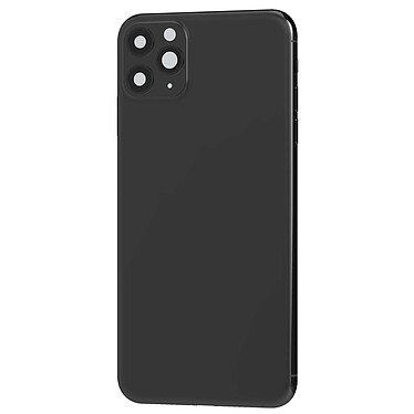 Clappio Châssis iPhone 11 Pro avec Vitre arrière de remplacement Gris Foncé