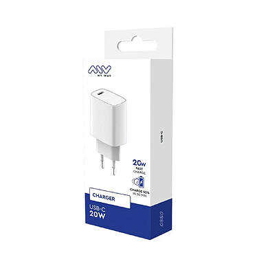 Avis Myway Chargeur Secteur Power Delivery USB-C 20W Blanc