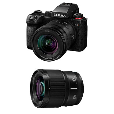 PANASONIC LUMIX S5 MARK II + 20-60mm f/3.5-5.6 + 85mm f/1.8