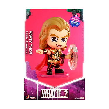 What If...? - Figurine Cosbaby (S) Party Thor 10 cm