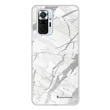 LaCoqueFrançaise Coque Xiaomi Redmi Note 10 Pro 360 intégrale transparente Motif Marbre gris Tendance