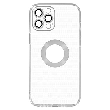 Avizar Coque iPhone 12 Pro Silicone Bloc Caméra Couvert  Transparent