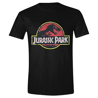 Jurassic Park - T-Shirt Classic Logo Jurassic Park - Taille M