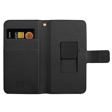 Avis Muvit Étui de Protection pour Smartphone Slidecover Folio Universel Taille M Noir