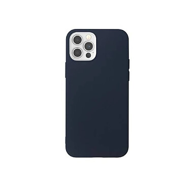 Myway Coque pour iPhone 12 / 12 Pro COLORED Souple en TPU Bleu nuit