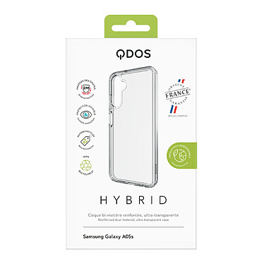 Acheter QDOS Coque pour Samsung Galaxy A05 / 05S Hybrid certifiée OFG Transparent