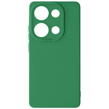 Avizar Coque pour Xiaomi Redmi Note 13 Pro 4G Silicone Mat Protection Caméra Vert