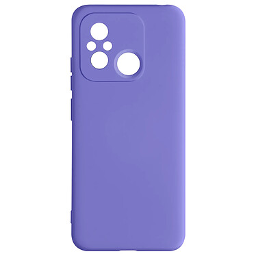 Avizar Coque pour Xiaomi Redmi 12C Silicone Semi-rigide Finition Douce au Toucher Fine  Violet