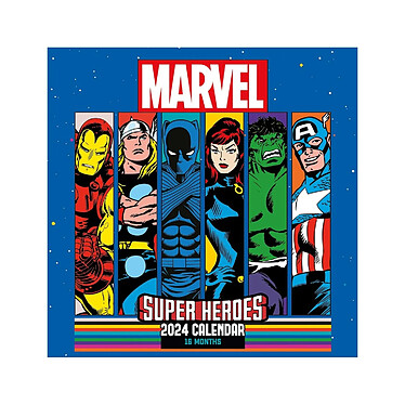 Marvel - Calendrier 2024 Super Heroes