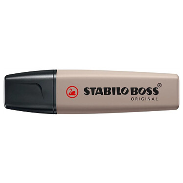 STABILO Surligneur BOSS ORIGINAL NatureCOLORS - gris taupe x 10