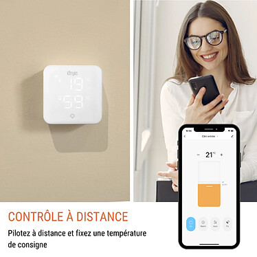 Avis Konyks Climpac - Thermostat Wi-Fi pour Climatiseurs et Pompes à Chaleur Air-Air