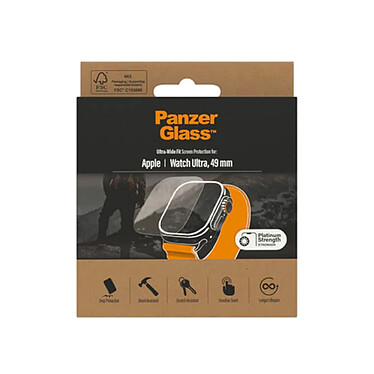 Avis PanzerGlass Protection d'écran   Watch Ultra 49 mm