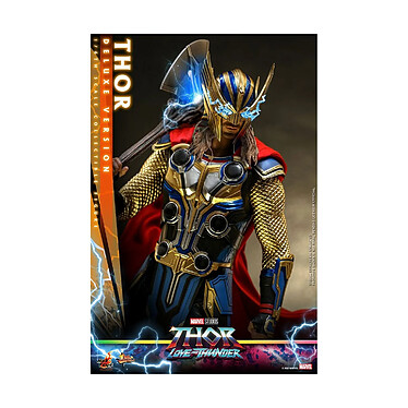 Thor: Love and Thunder - Figurine Movie Masterpiece 1/6 Thor (Deluxe Version) 32 cm pas cher