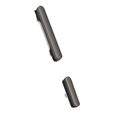 Clappio Bouton Power et Volume pour Samsung Galaxy S24 Ultra Noir