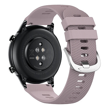 Avizar Bracelet pour Honor Magic Watch 2 46mm Silicone Texturé Gris Lavande